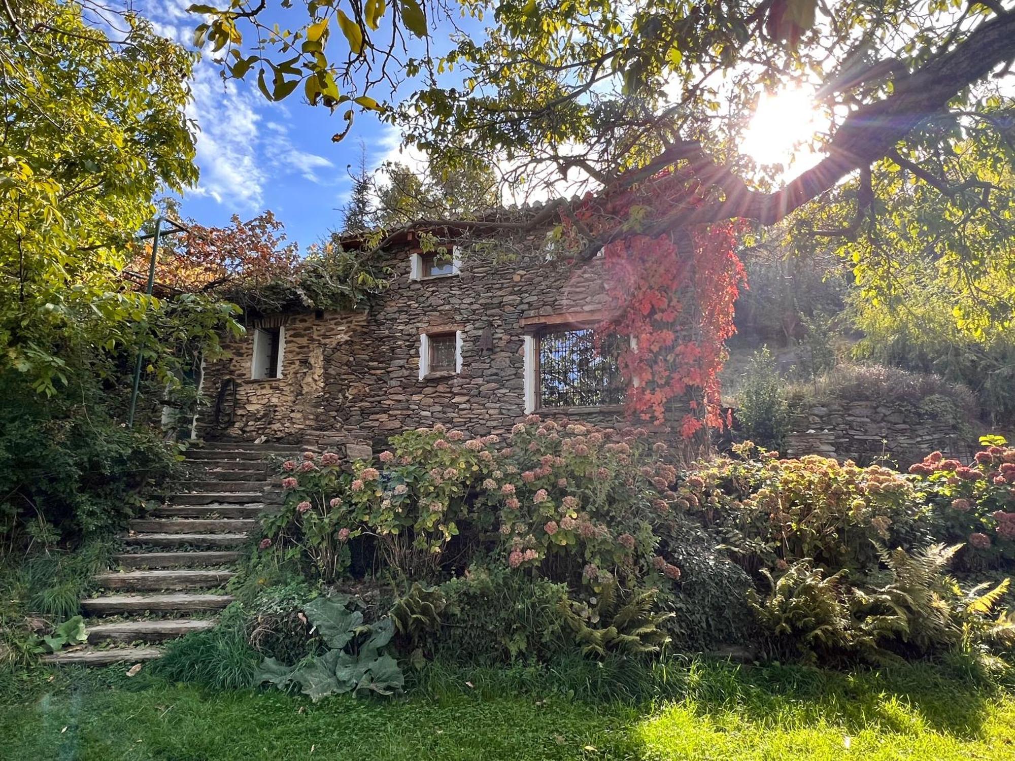 La Casa Del Nogal Villa Guejar Sierra Exterior photo